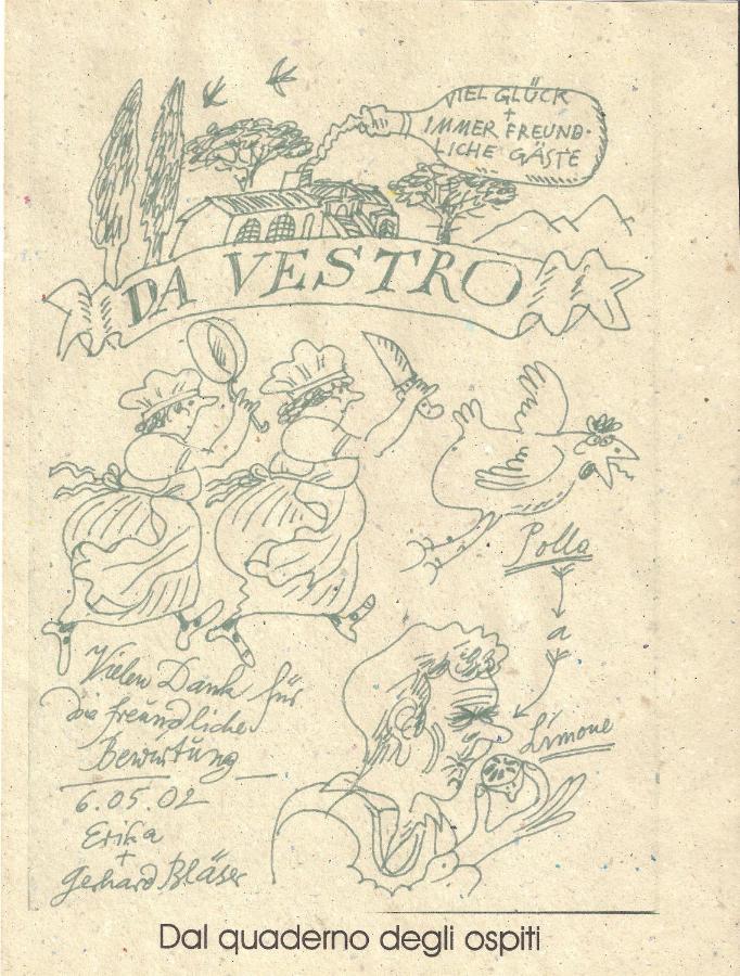 Albergo Ristorante Da Vestro Monticiano Luaran gambar